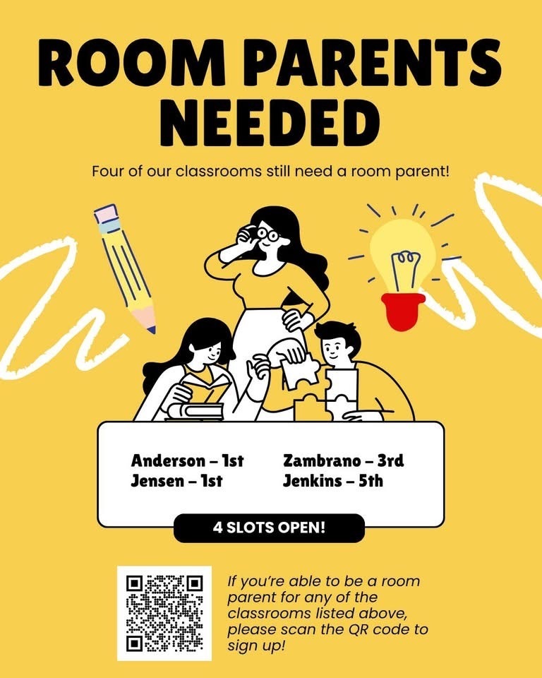 Room Parents Still Needed