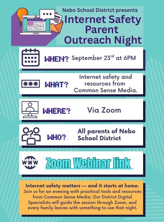 Internet Safety Parent Outreach Night