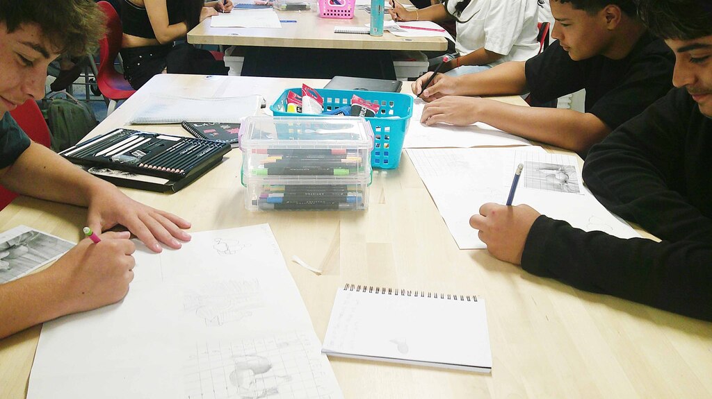 Art Foundations class