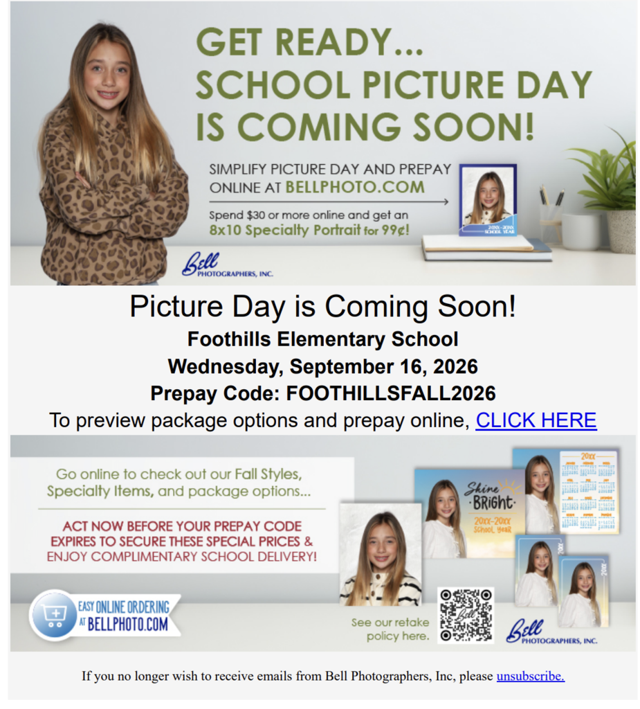 Fall Picture Day