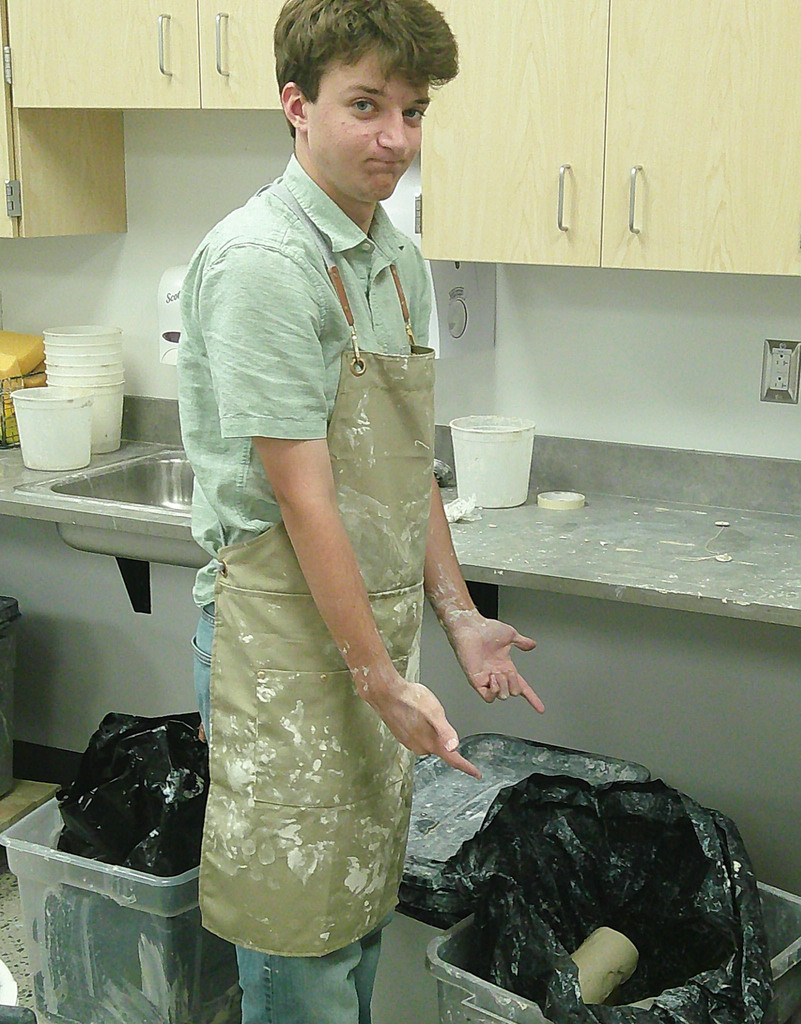 Ceramics class