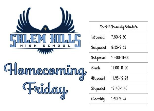Assembly schedule