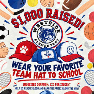 Wear your Favorite Team Hat to School