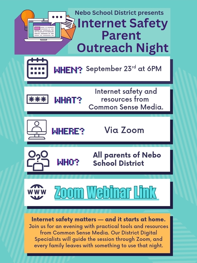 Internet Safety Parent Outreach Night