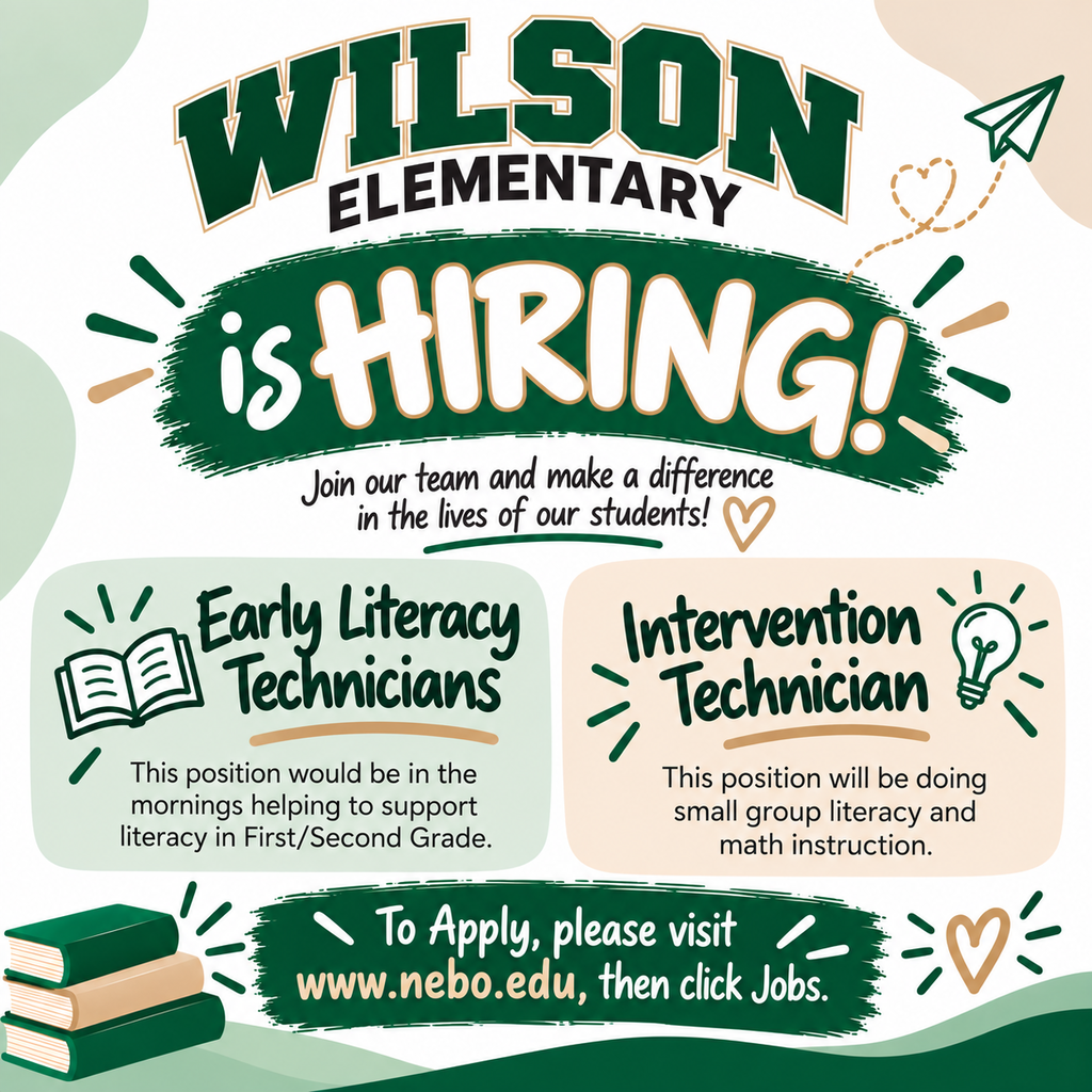 Hiring Early Literacy Technicians and Intervention Technicians