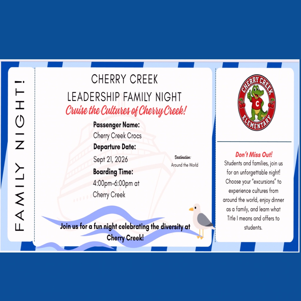 Mark your calendars for Leadership Family Night