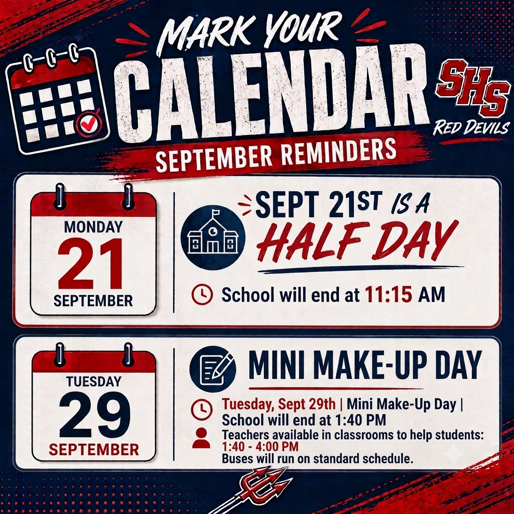 Half day reminder