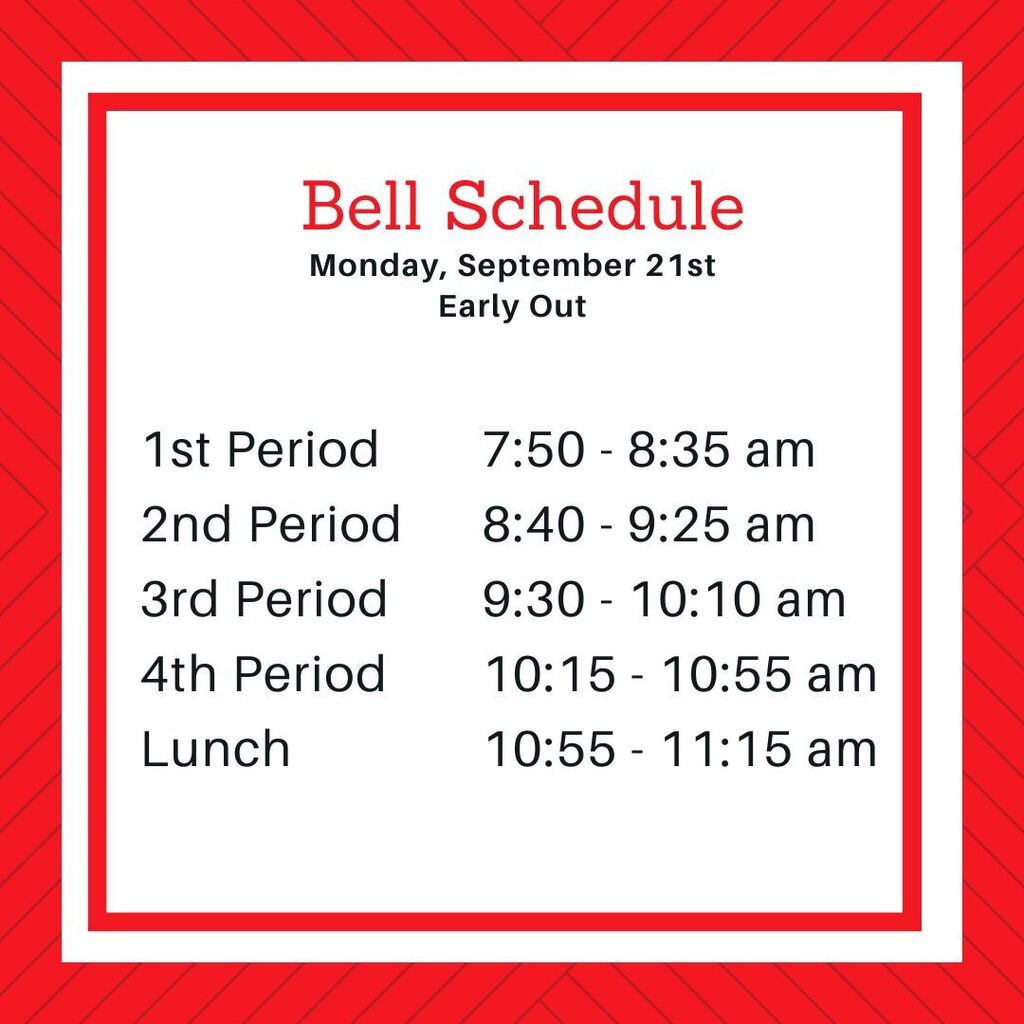 bell schedule