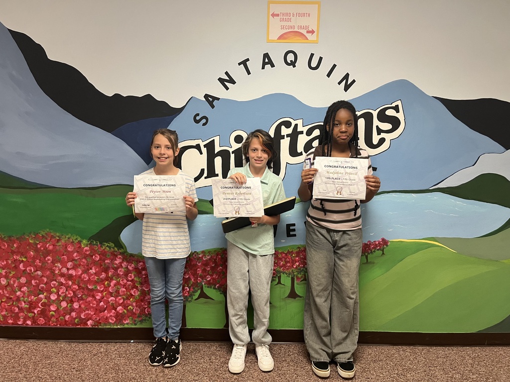 5th grade keyborading winners