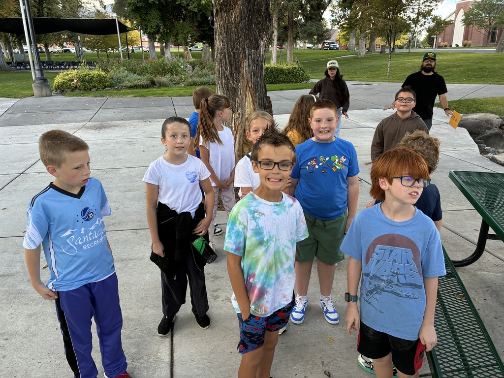 Kids pose at bootcamp
