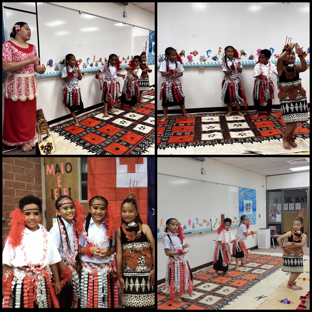 Dancers Representing Tonga