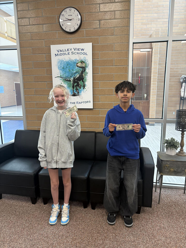 Perfect attendance winners
