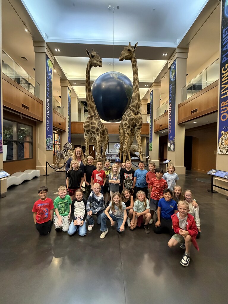 Mrs. Fohts Class at the BYU Bean Museum