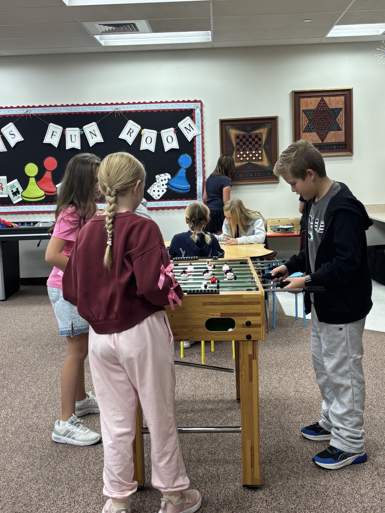 Falcons playing in the Fun Room!