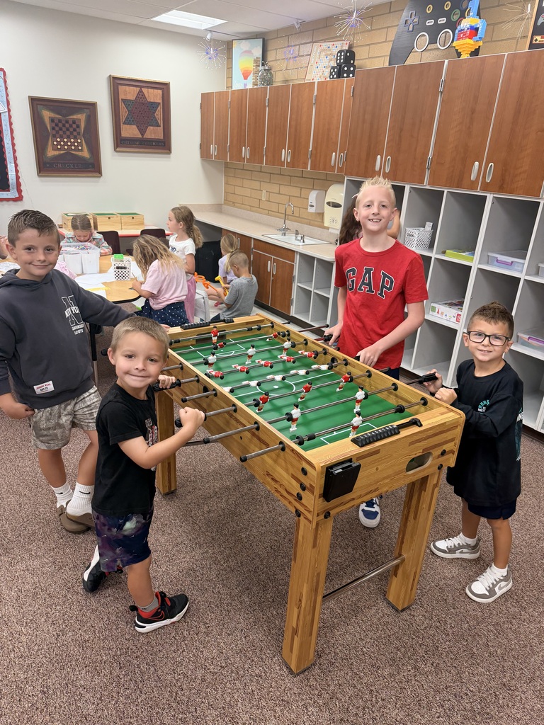 Falcons playing in the Fun Room!