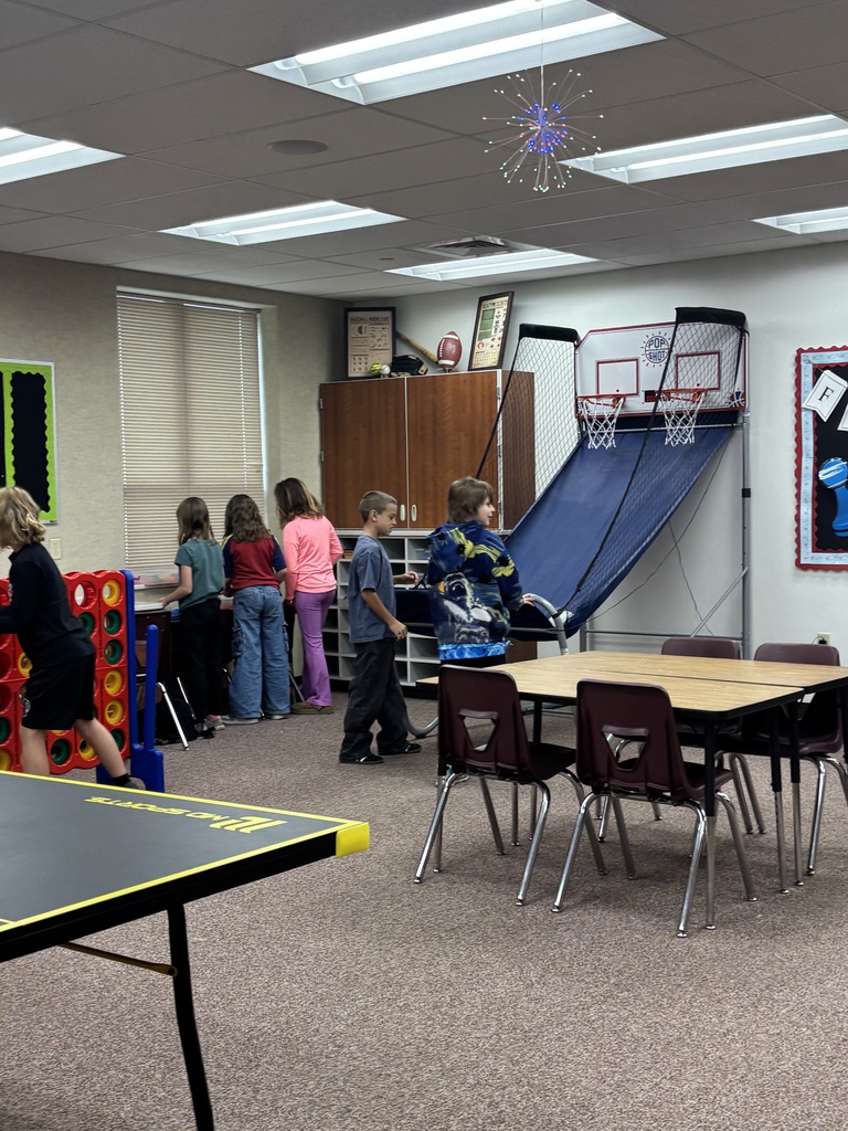 Falcons playing in the Fun Room!
