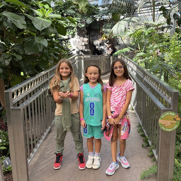 3rd Grade at the Butterfly Biosphere