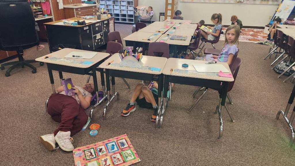 Foothills Falcons took on the challenge to READ!
