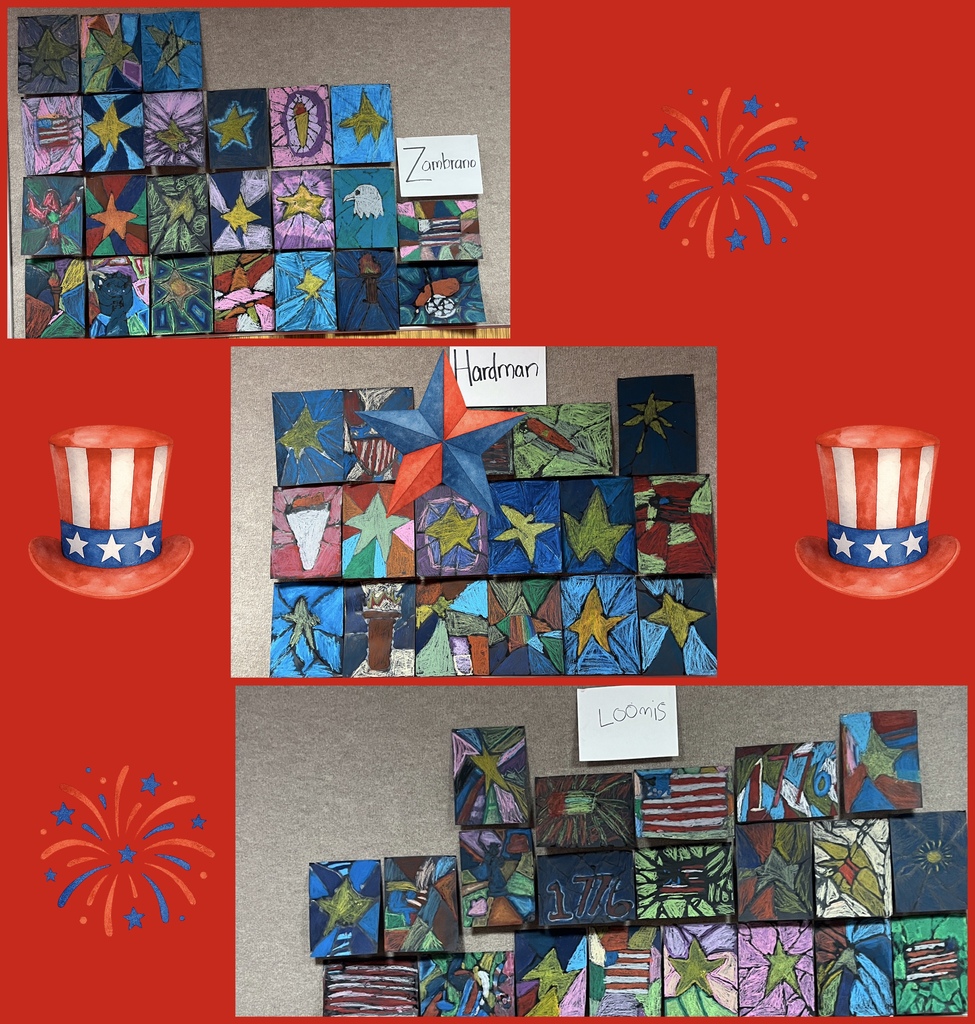Student Artwork Celebrating 250 years