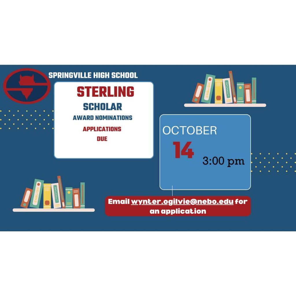 Sterling Scholar application