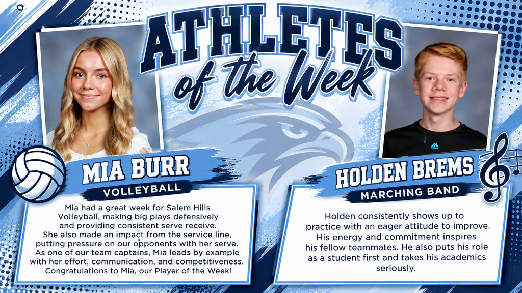 Athletes of the Week