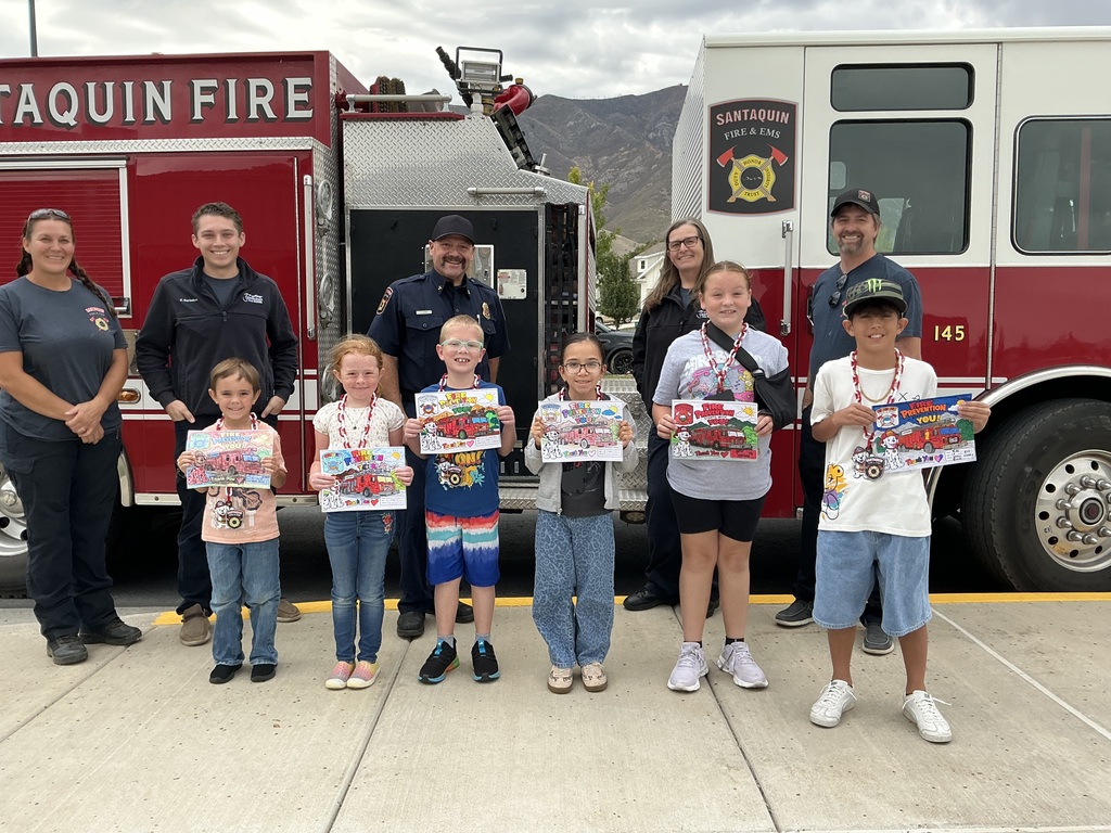 Fire Dept Contest winners
