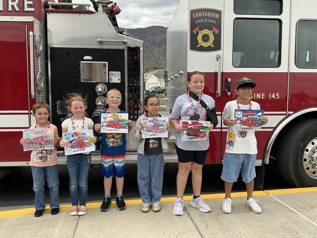 Fire Dept Contest winners