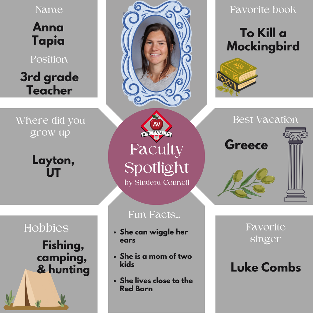 faculty spotlight on Mrs Tapia