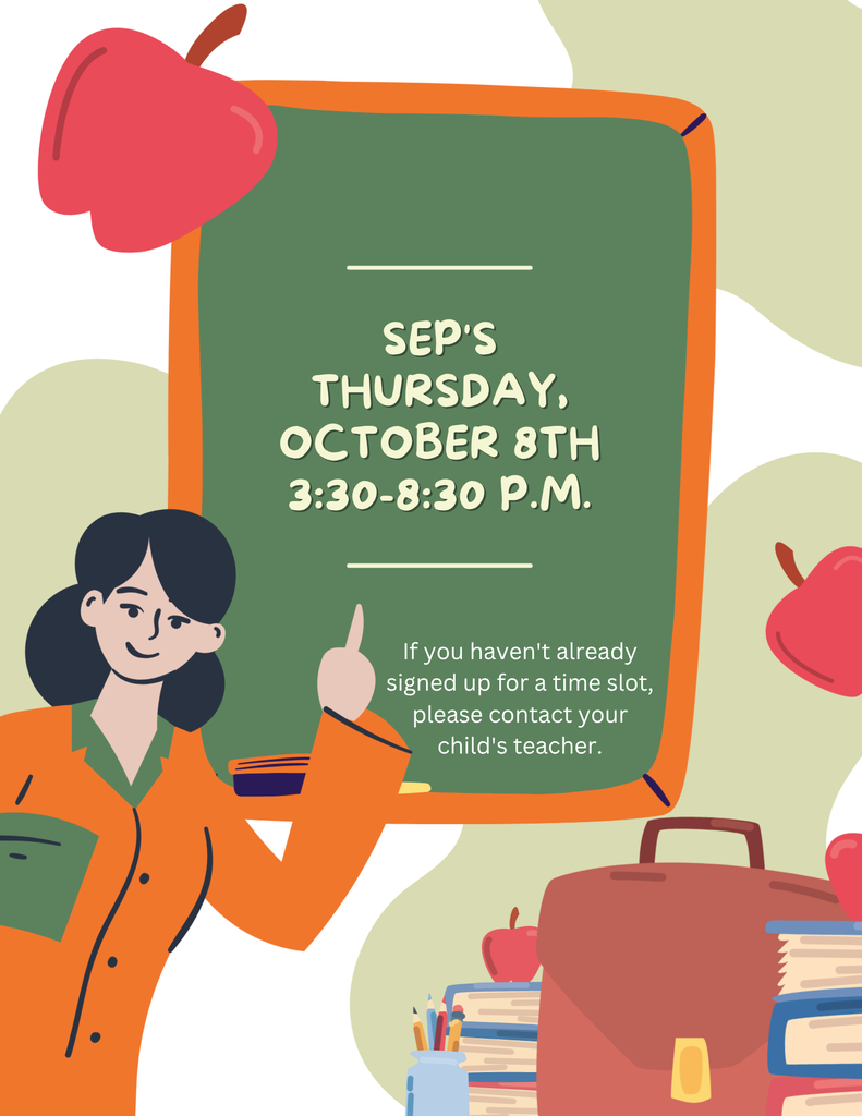 Don't Forget SEP's & the Book Fair Today