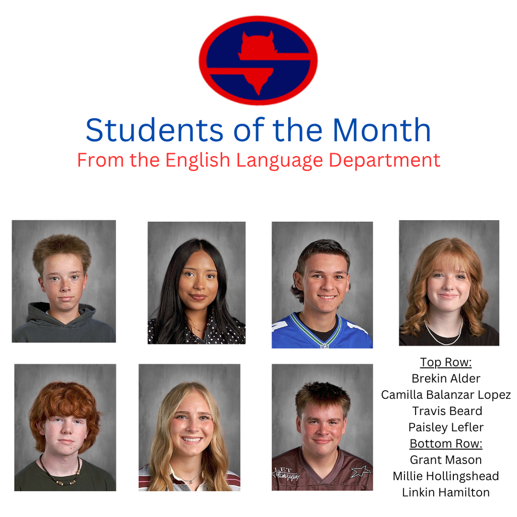 October Students of the Month