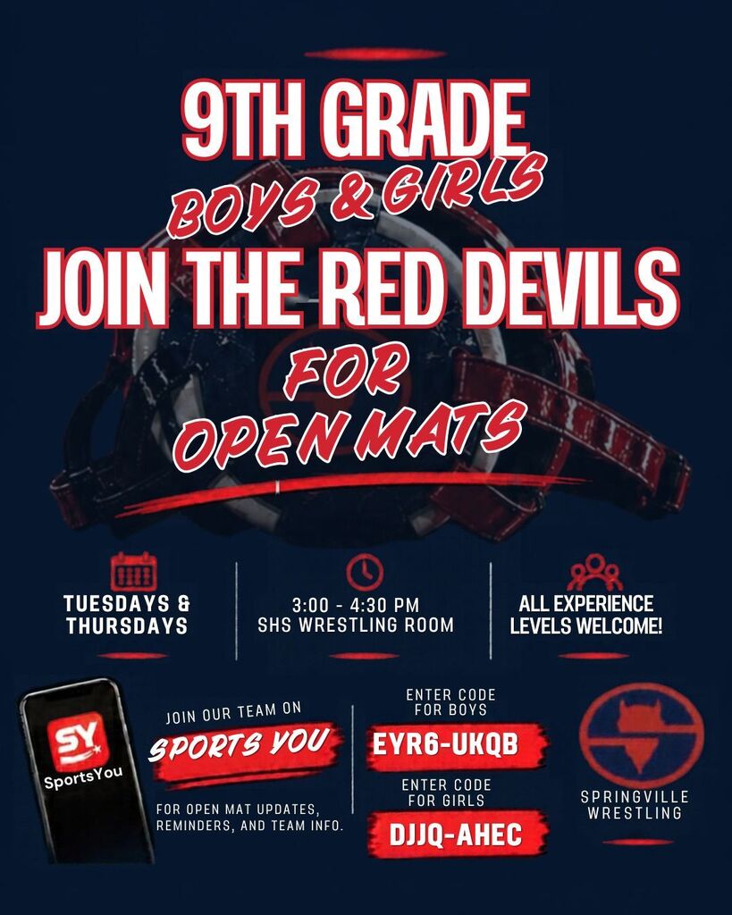 Wrestling Open Mats