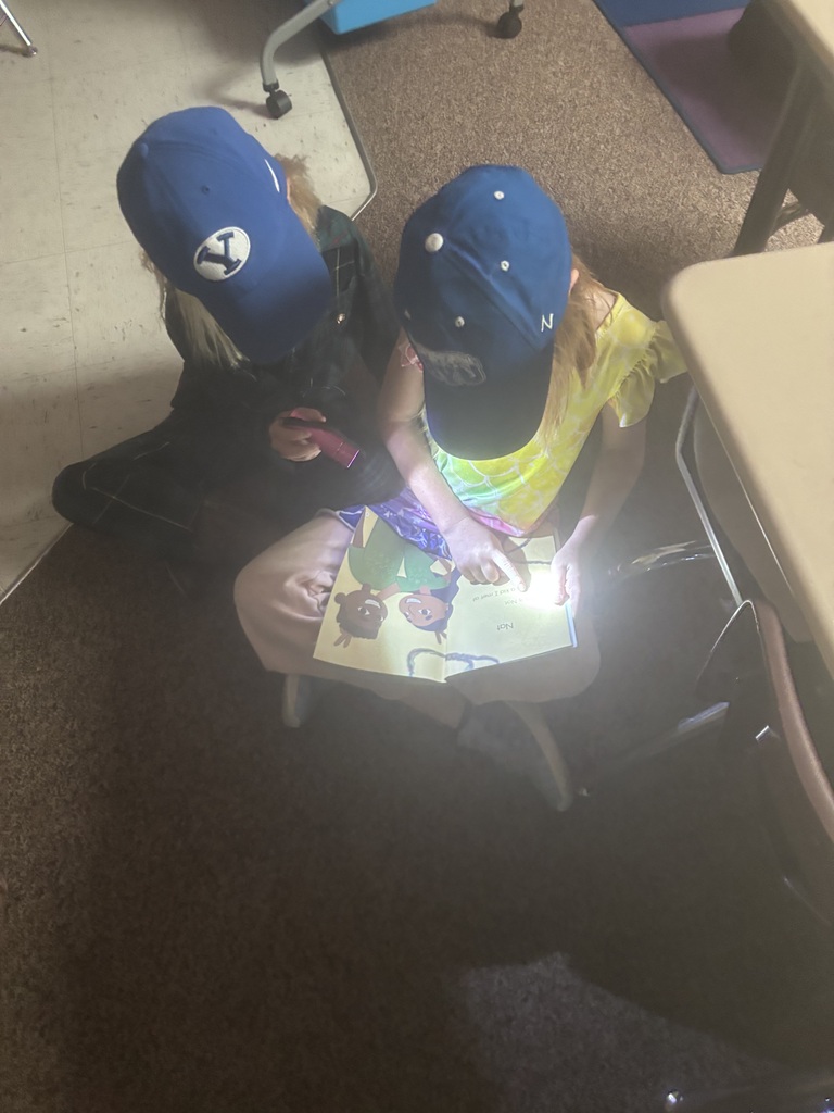 Reynolds: Reward party... reading in the dark!