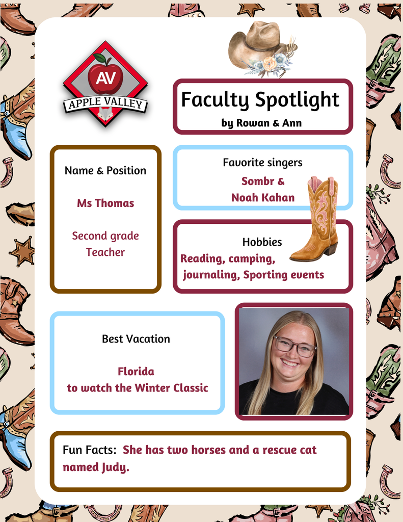 Faculty spotlight on ms thomas