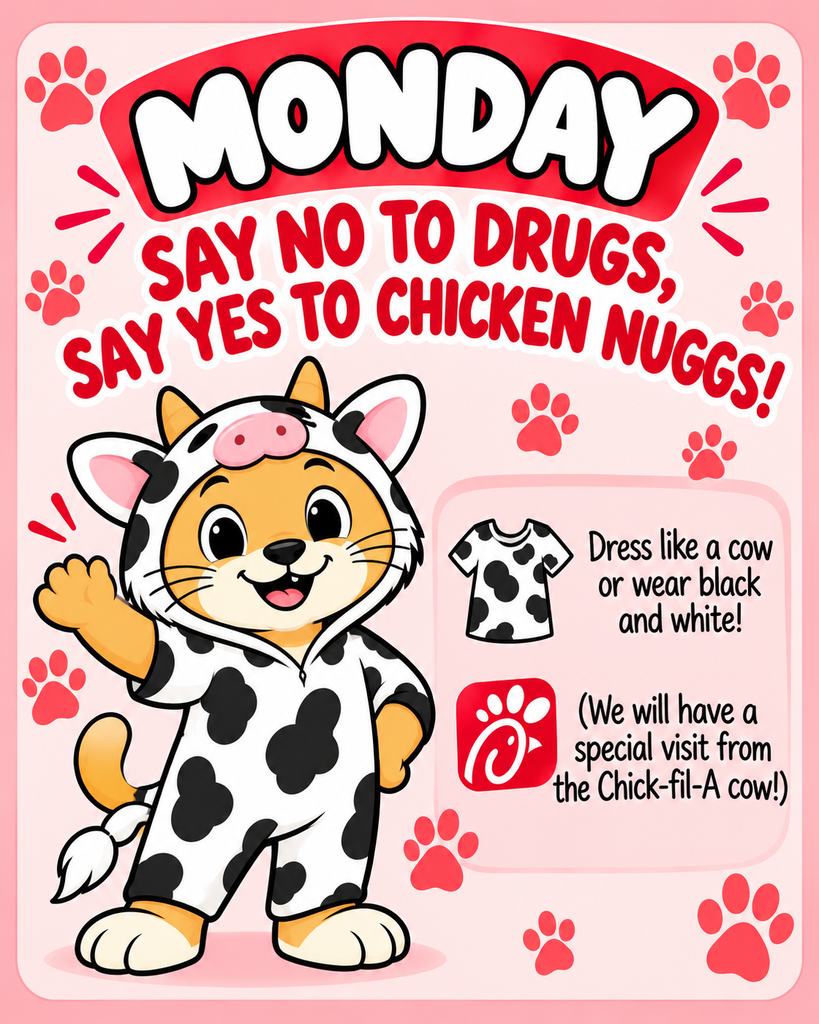 Monday- Ribbon Week