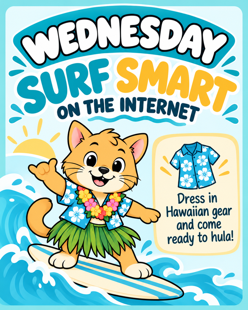 Wednesday- Surf smart on the internet