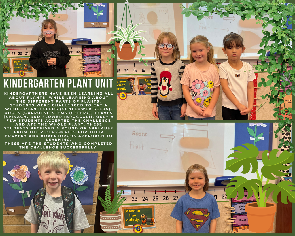 Kindergarten plant unit