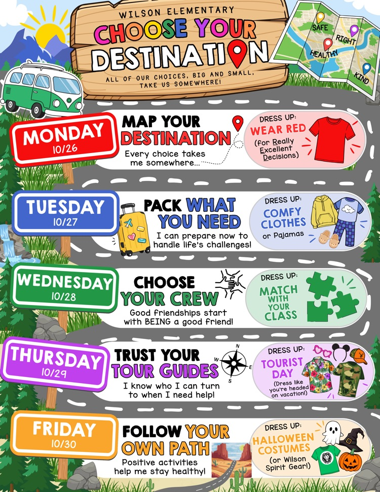 safe and healthy choices week