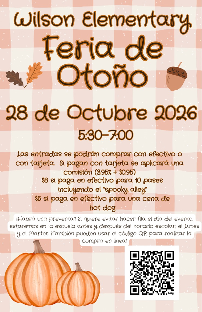 fall carnival in Spanish