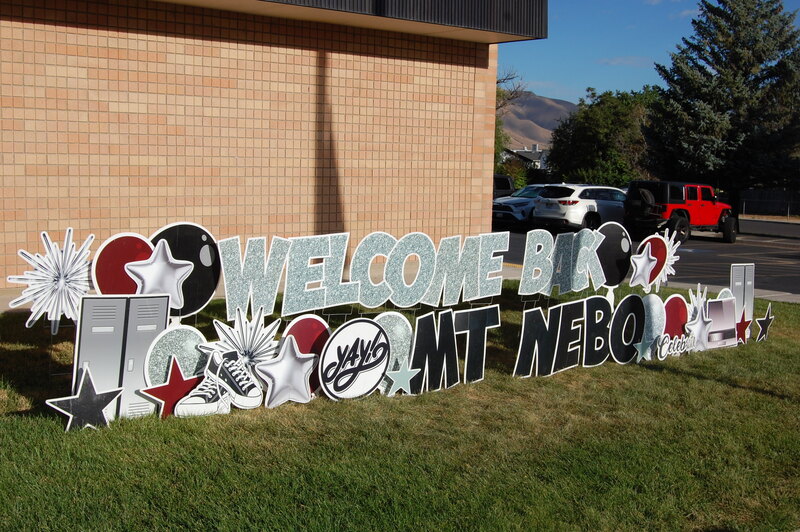 Mt Nebo Welcome back Sign