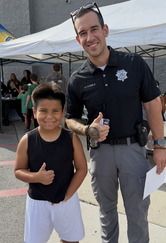 Cop with a kid