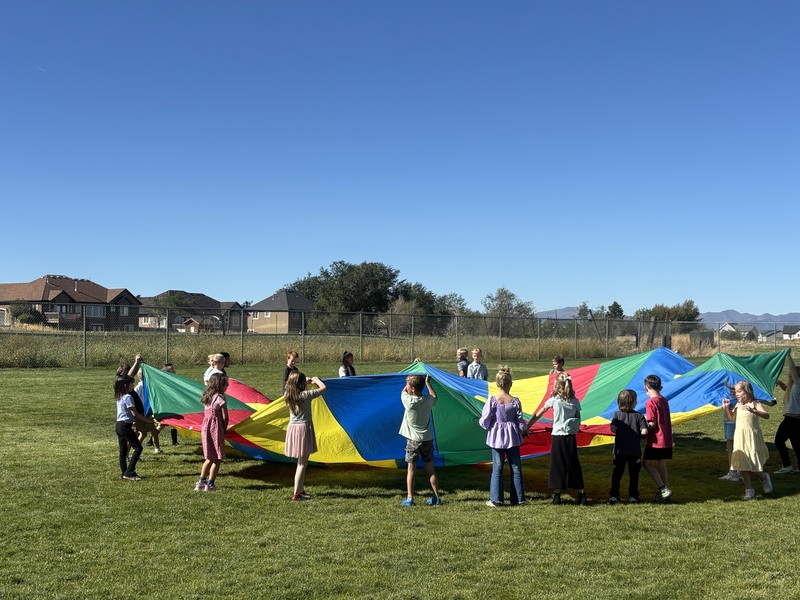 Parachute fun