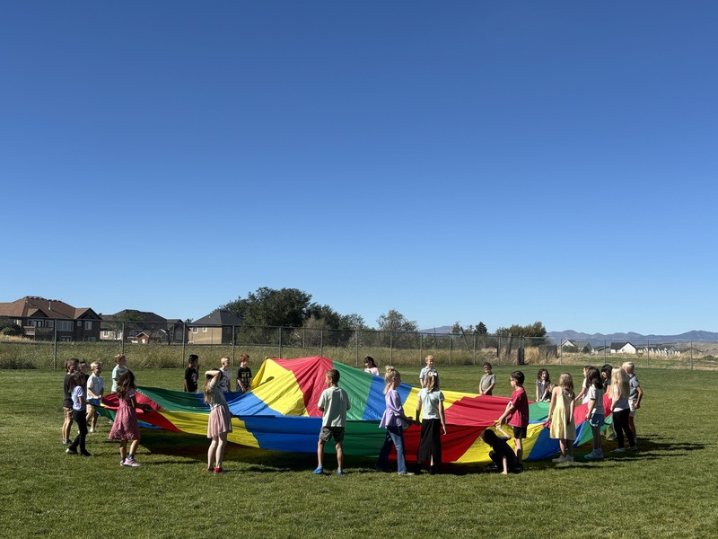 Parachute fun