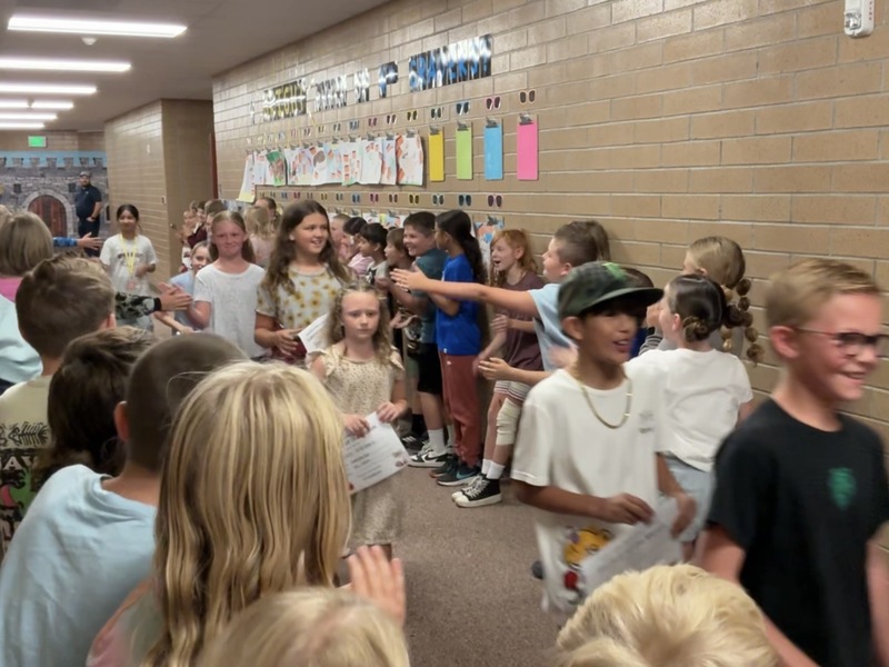 Students of the month for Sep
