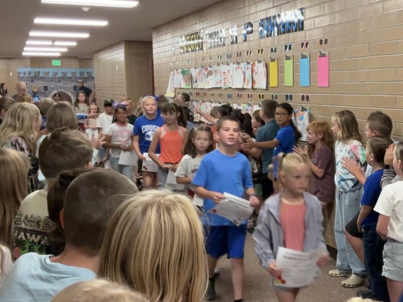 Students of the month for Sep