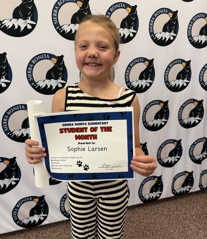 September Student of the Month