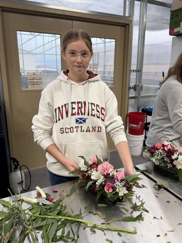 SHHS Floriculture Class