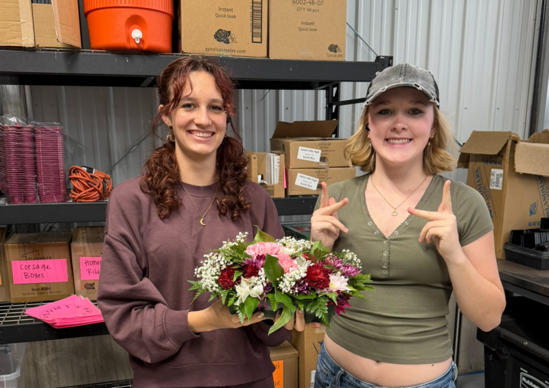 SHHS Floriculture Class