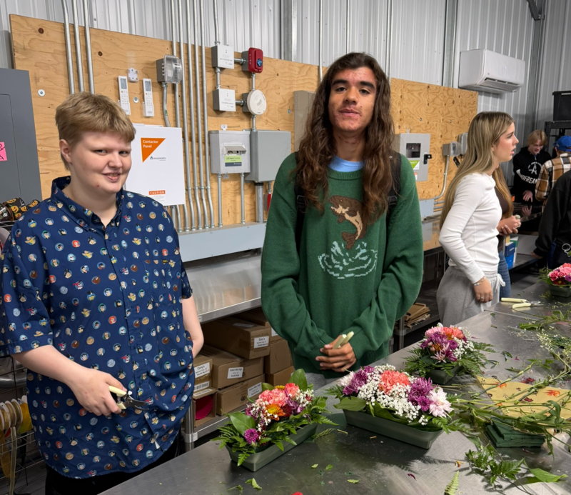 SHHS Floriculture Class