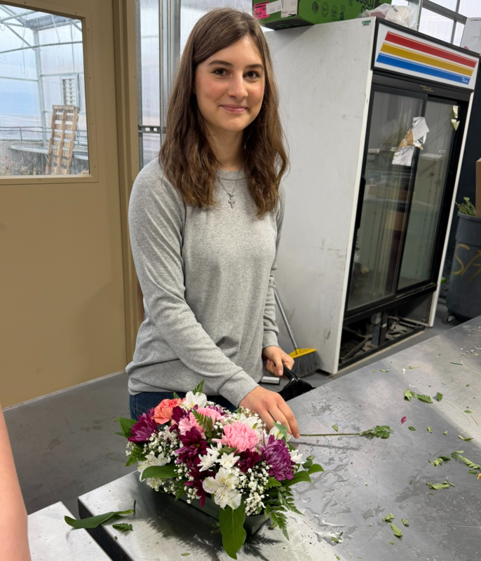 SHHS Floriculture Class