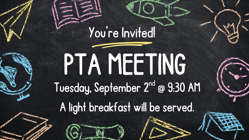 PTA Meeting Next Tuesday/Membership Goal Reached!